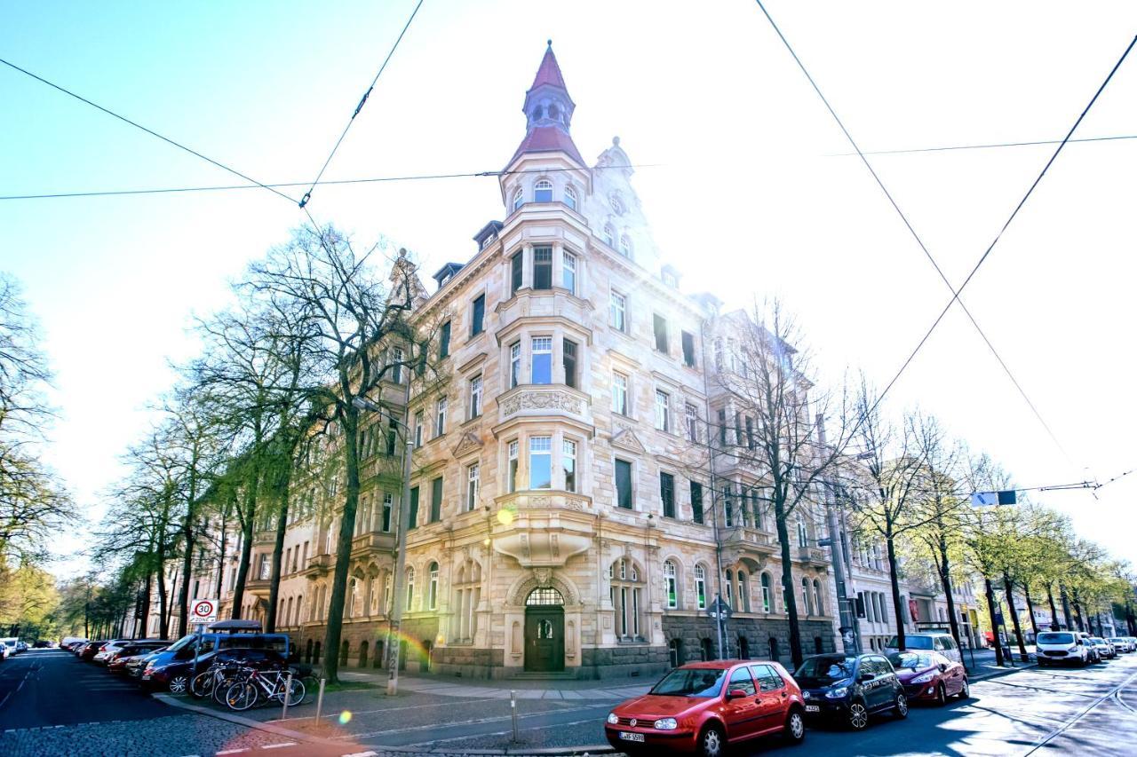 Gemuetliche Ferienwohnung Neben Der Arena Leipzig "Waldi" Exterior foto